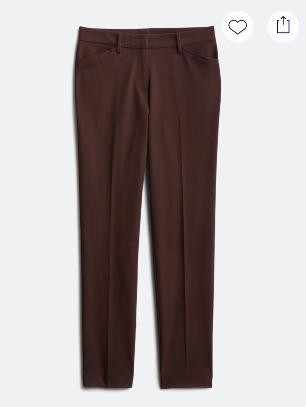 NWT 41 Hawthorn Becca Straight Leg Adjustable Hem Pant
